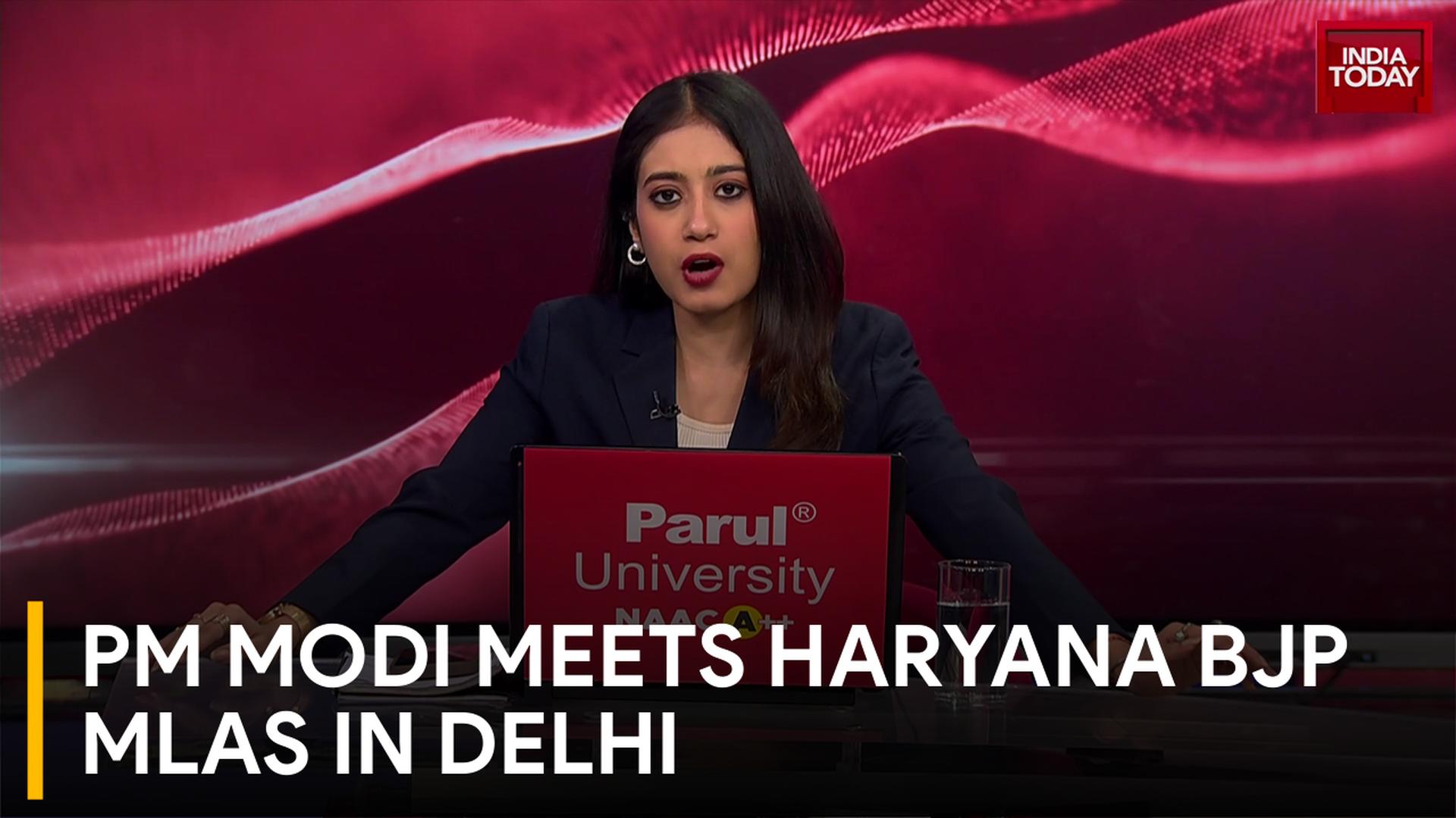 PM Modi Meets Haryana BJP MLAs in Delhi; Governance and Public Welfare Discussed
