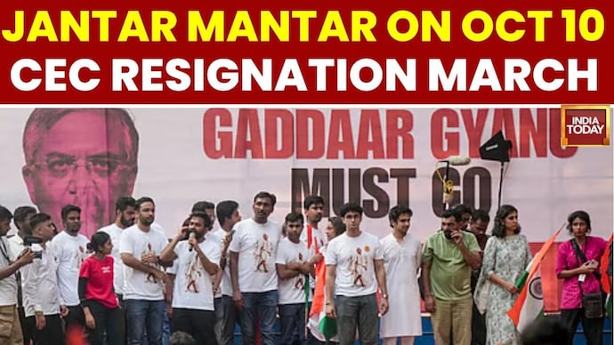 Delhi March on October 10: CEC Resignation Demanded After Mumbai Demonstration Protesters Announce Delhi March Demanding CEC Resignation