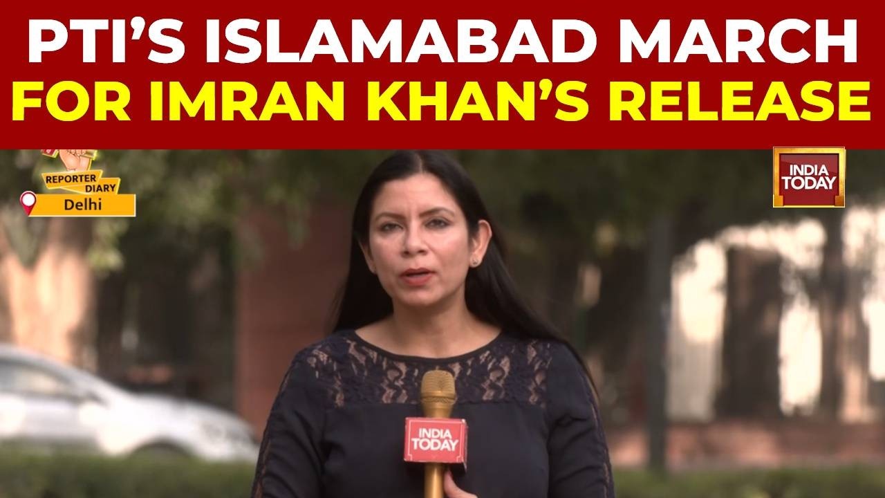 Imran Khan In Jail Since 2023, Thousands Of PTI Workers March To Islamabad Amid Security Lockdown