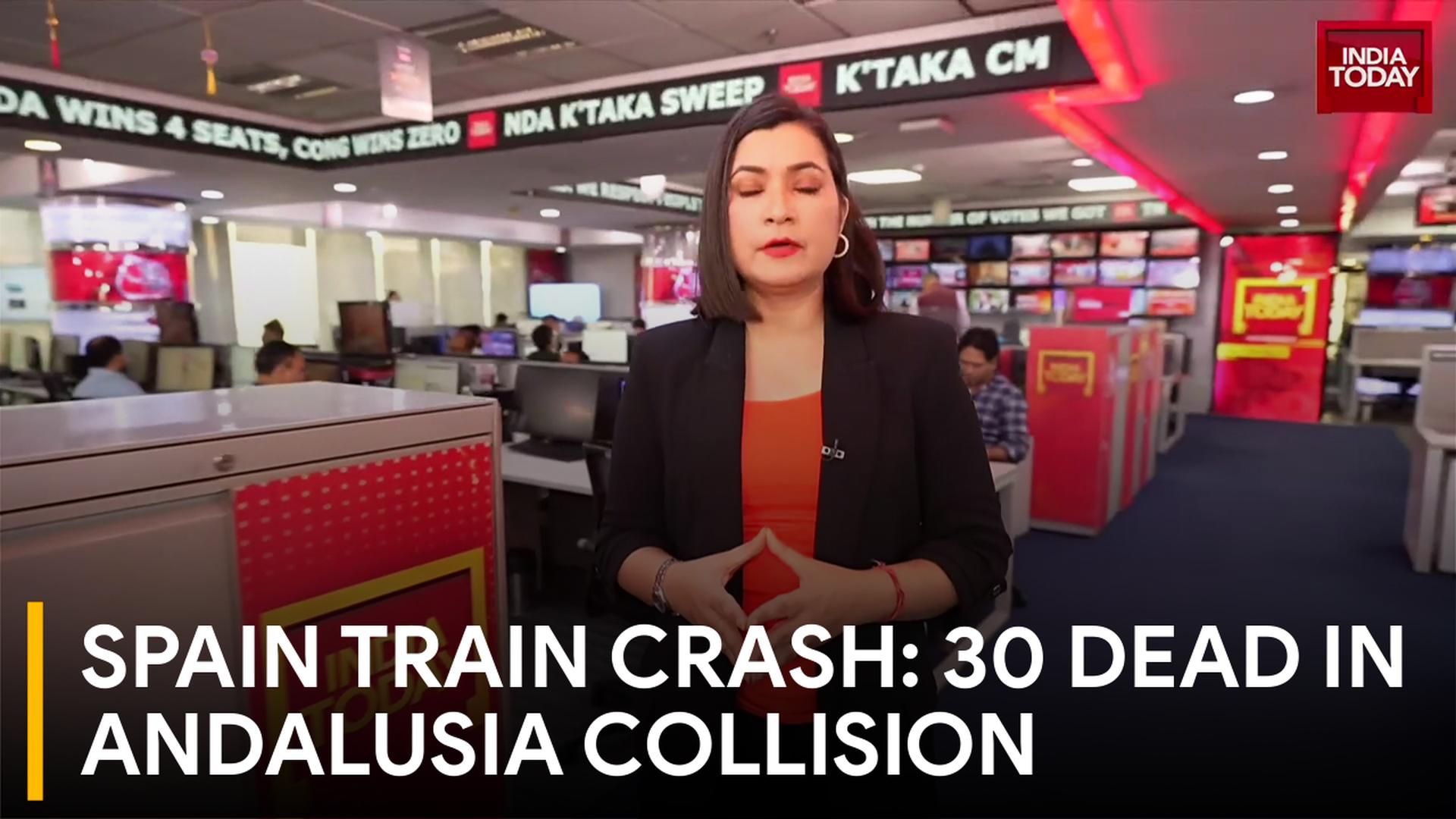 Spain High-Speed Train Collision: At Least 30 Dead in Andalusia Crash, Probe Ordered