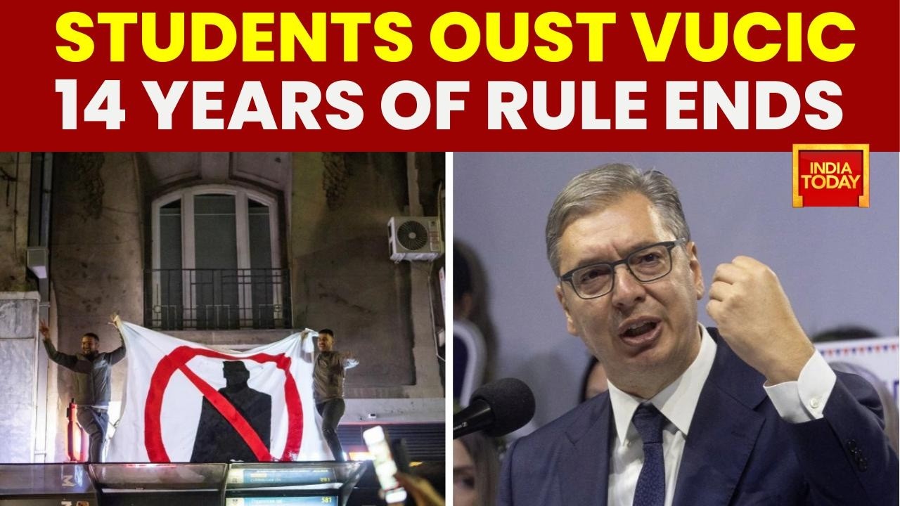 Serbia Election: Student-Led Anti-Corruption Movement Ousts Vucic After 14 Years