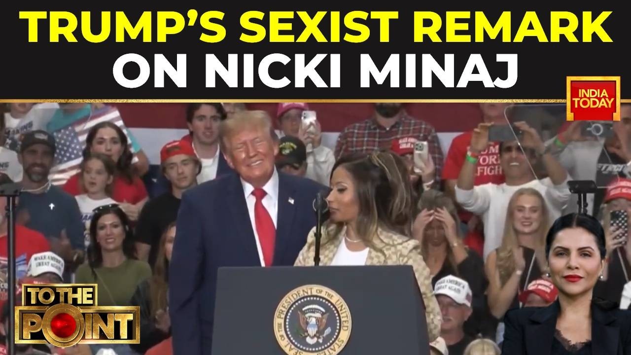 Trump Stirs Row Over Nicki Minaj Remark, Rekindles Past Comments | To The Point