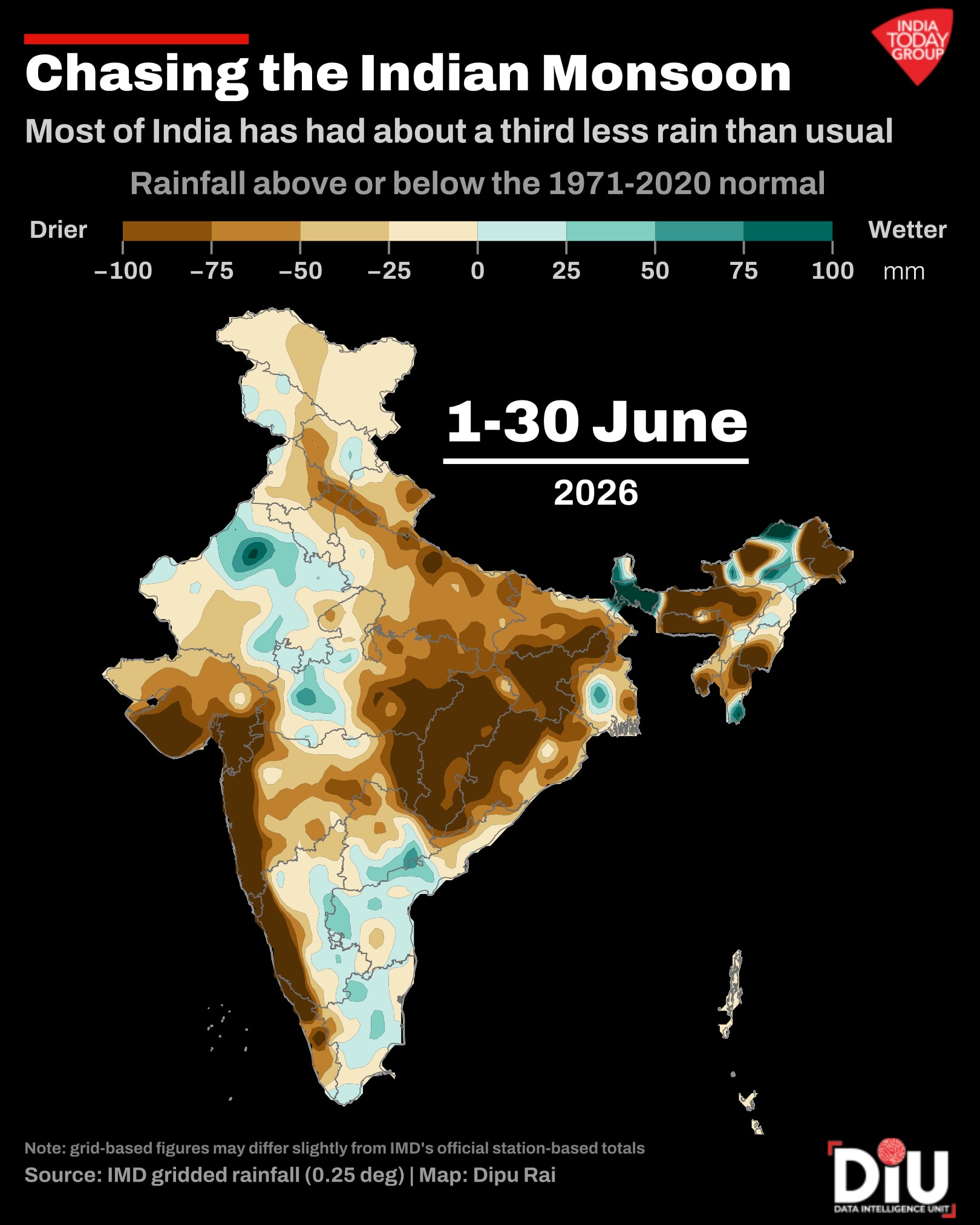 A weak monsoon may meet India's deeper, structural water crisis