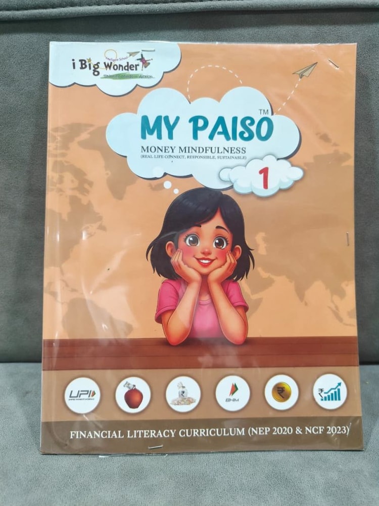 Bengaluru man finds school book on finance in 6-year-old son's bag, shares his take Bengaluru man finds school book on finance in 6-year-old son