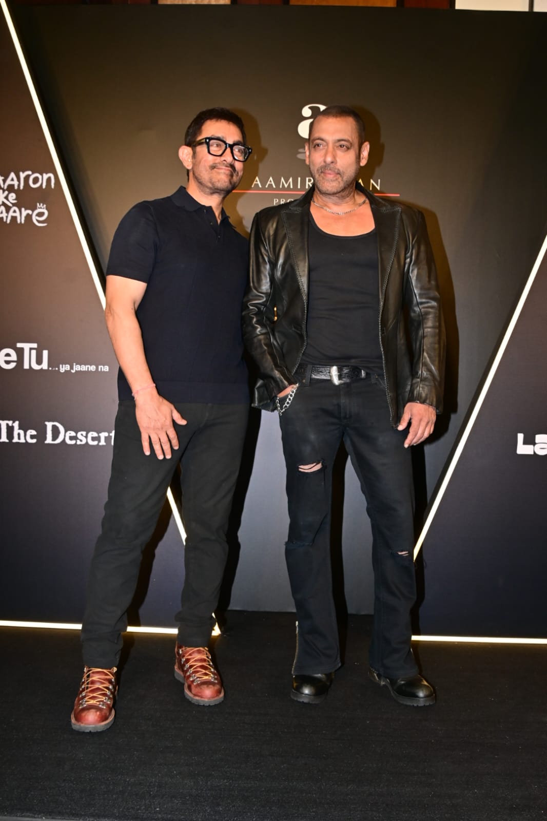 Aamir Khan with Salman Khan 