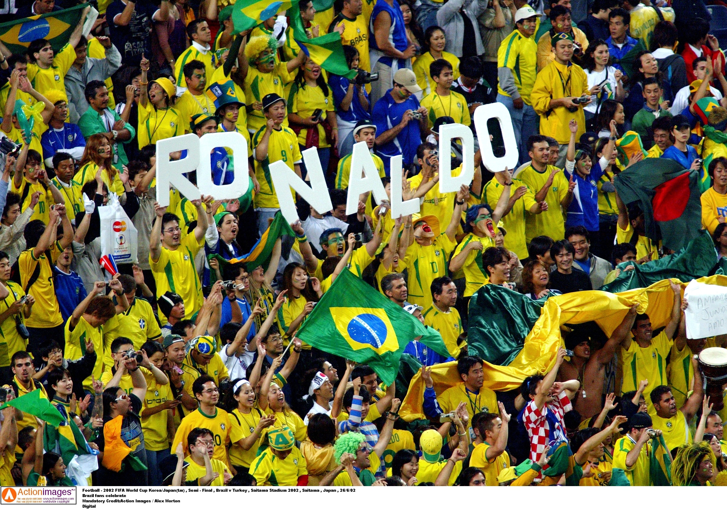 Brazil went on to win the 2002 World Cup. (Image: Reuters)