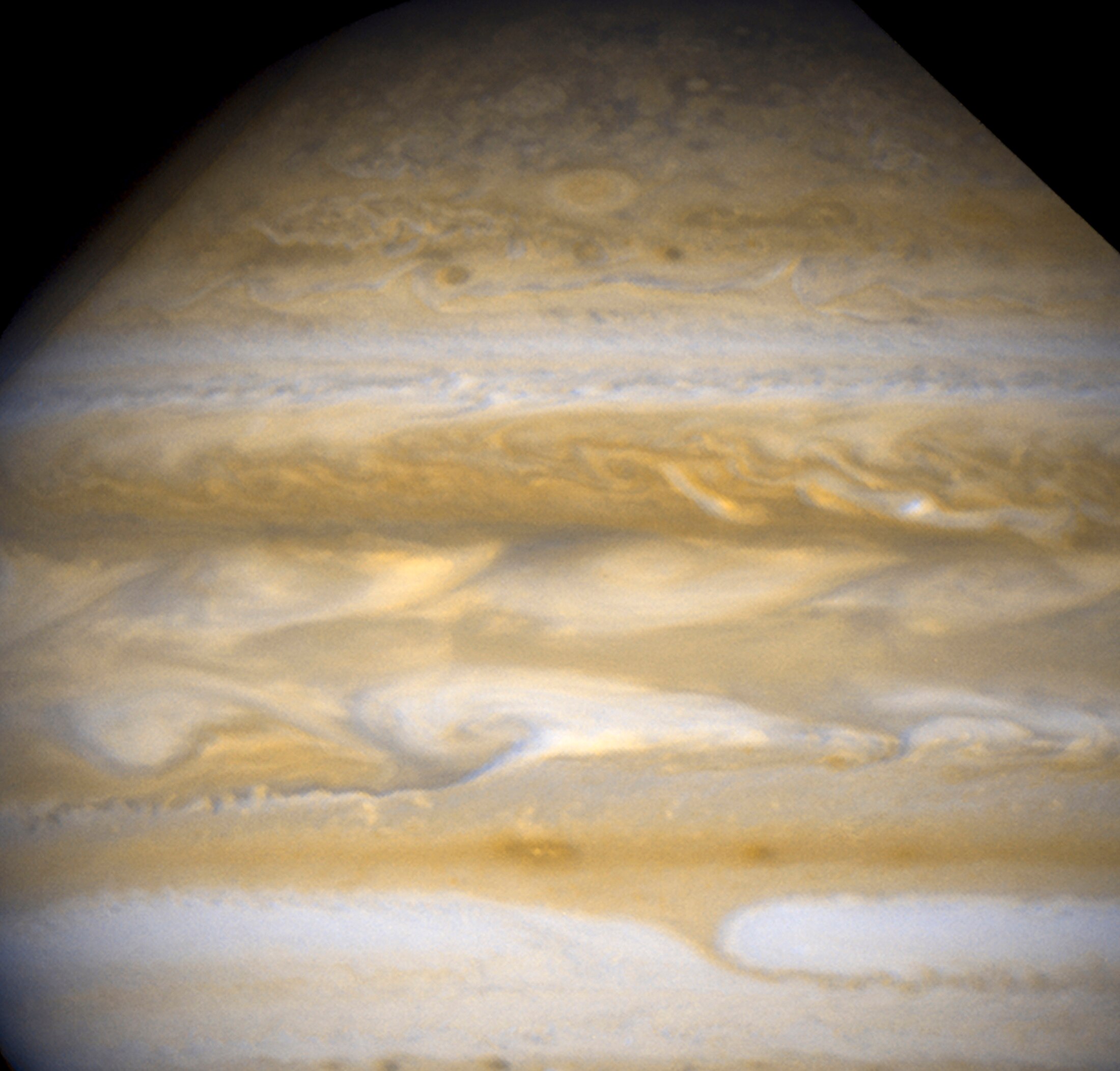Massive Jupiter is undergoing dramatic atmospheric changes as seen in the Hubble's Telescope. (Photo: Nasa)