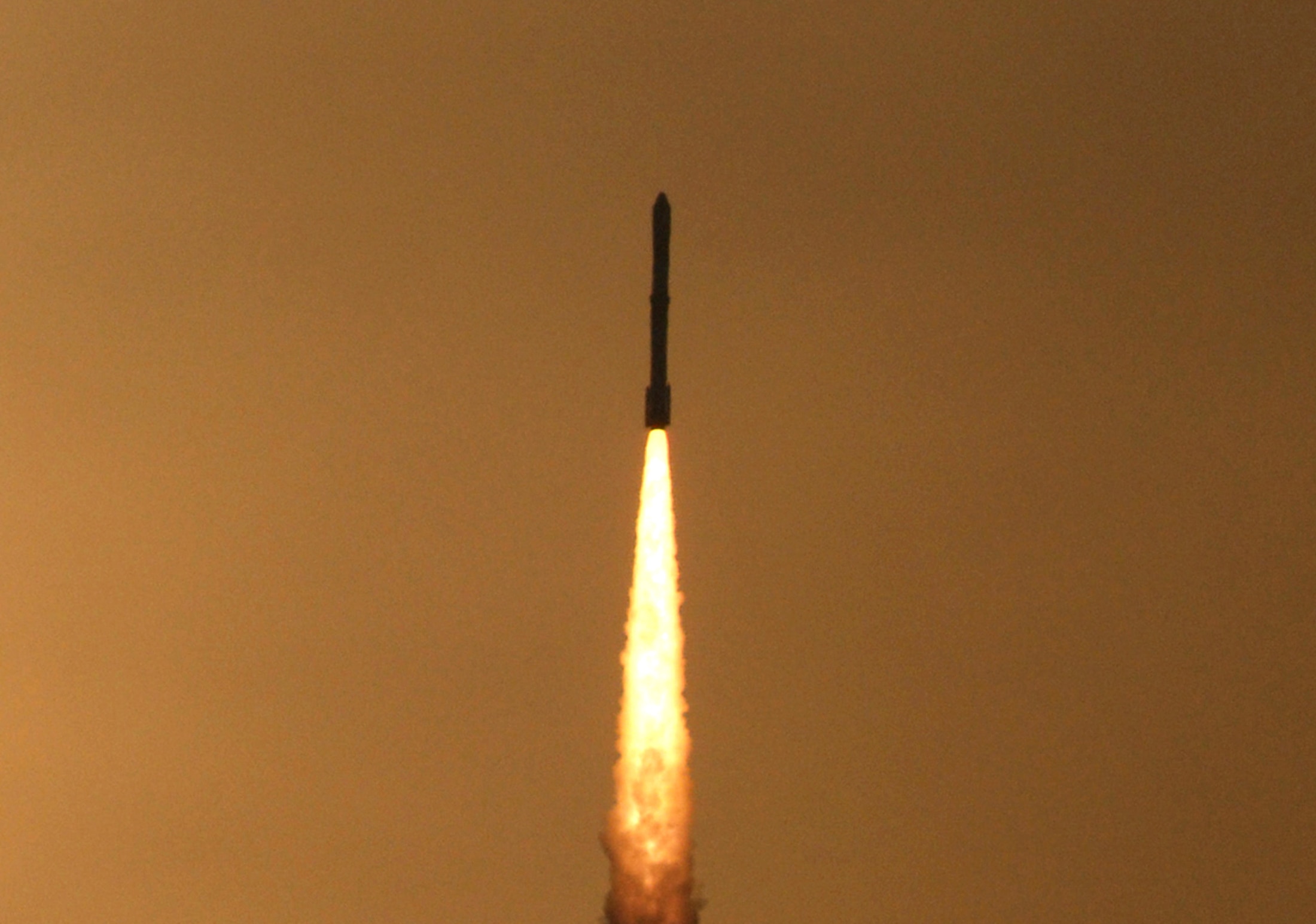 India's PSLV C-12 blasts off from Satish Dhawan space centre at Sriharikota. (Photo: Reuters)