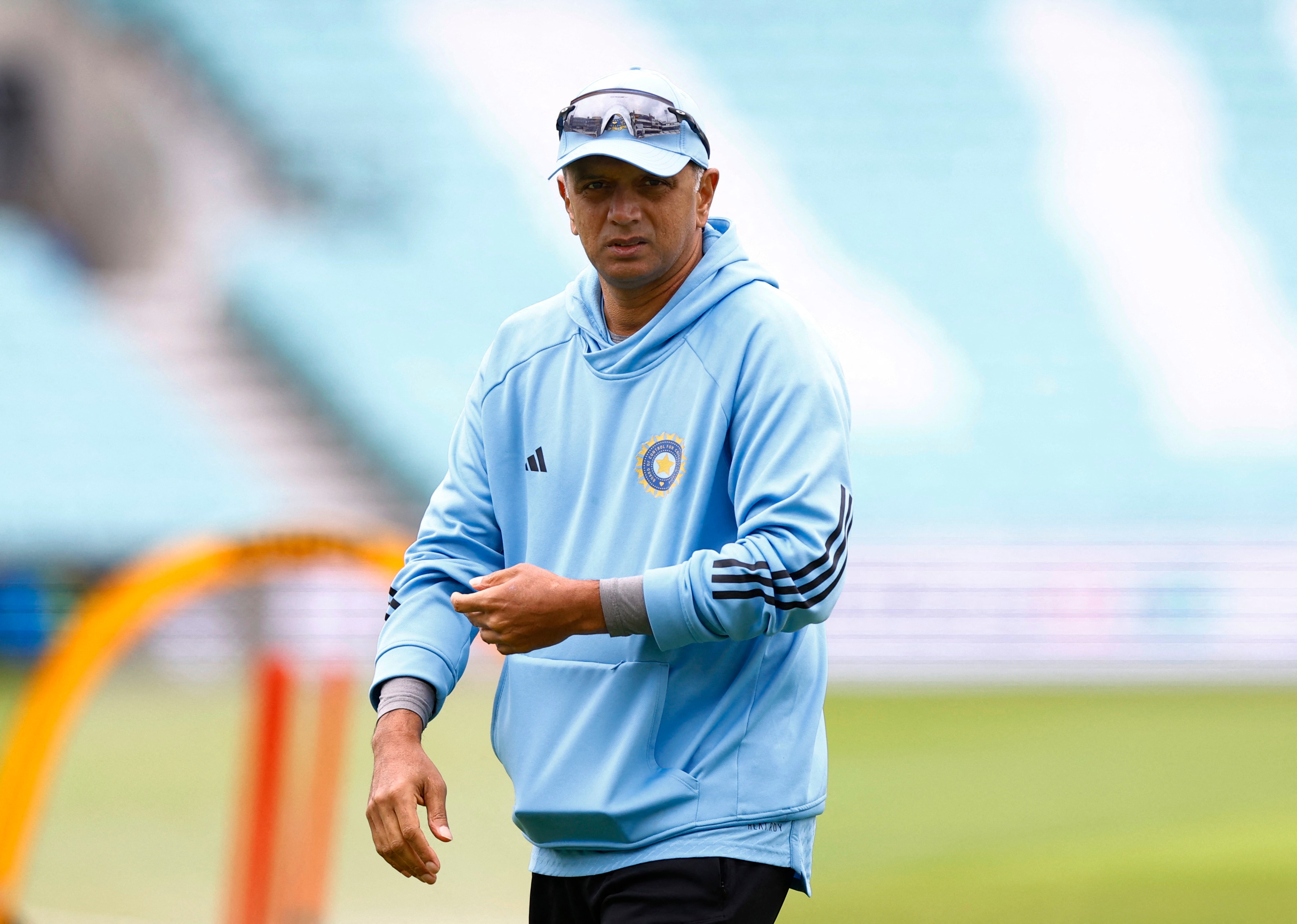 Rahul Dravid may only be tempted to become the coach of the Test team. (Image: Reuters)