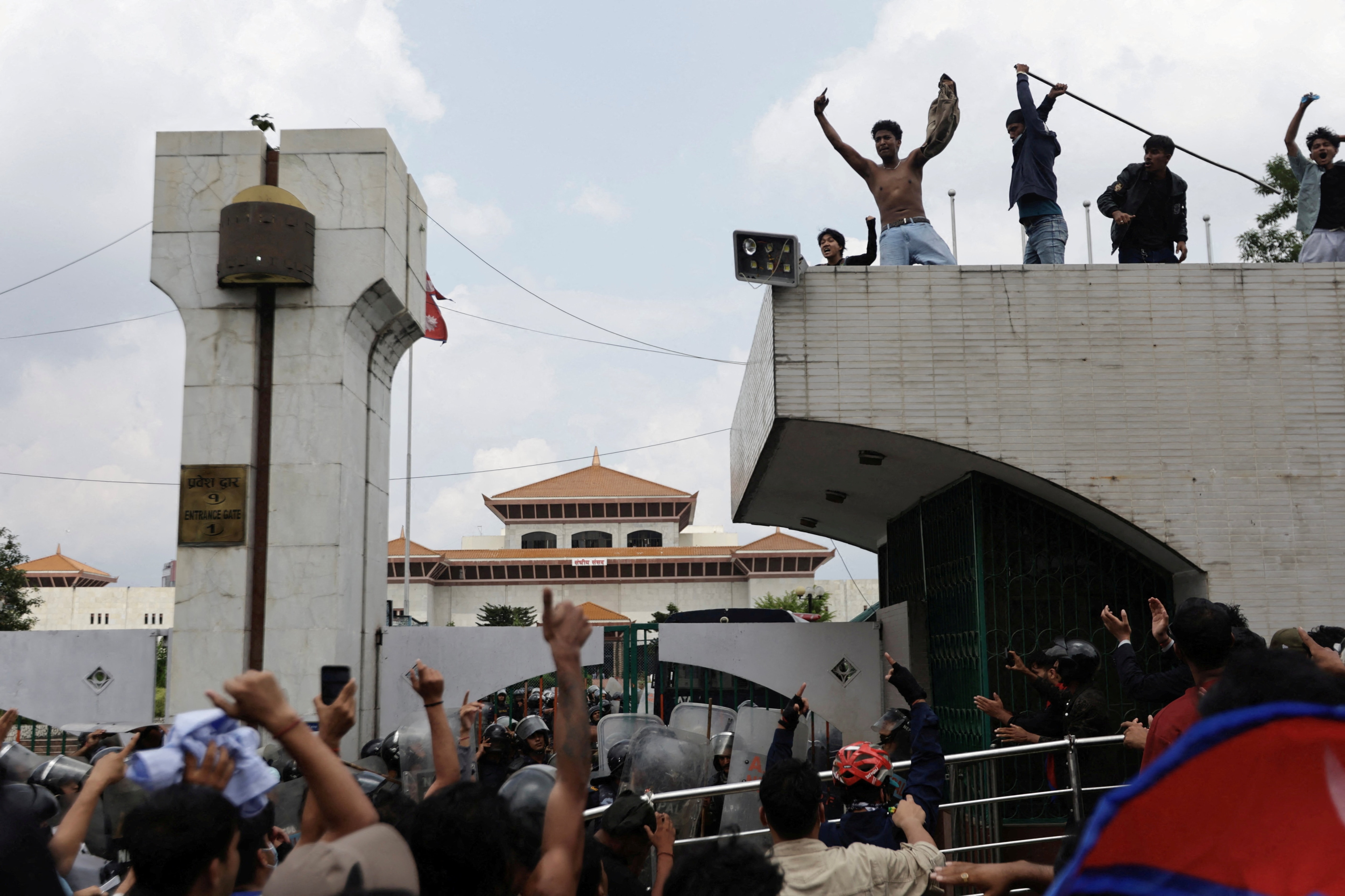 nepal protest 