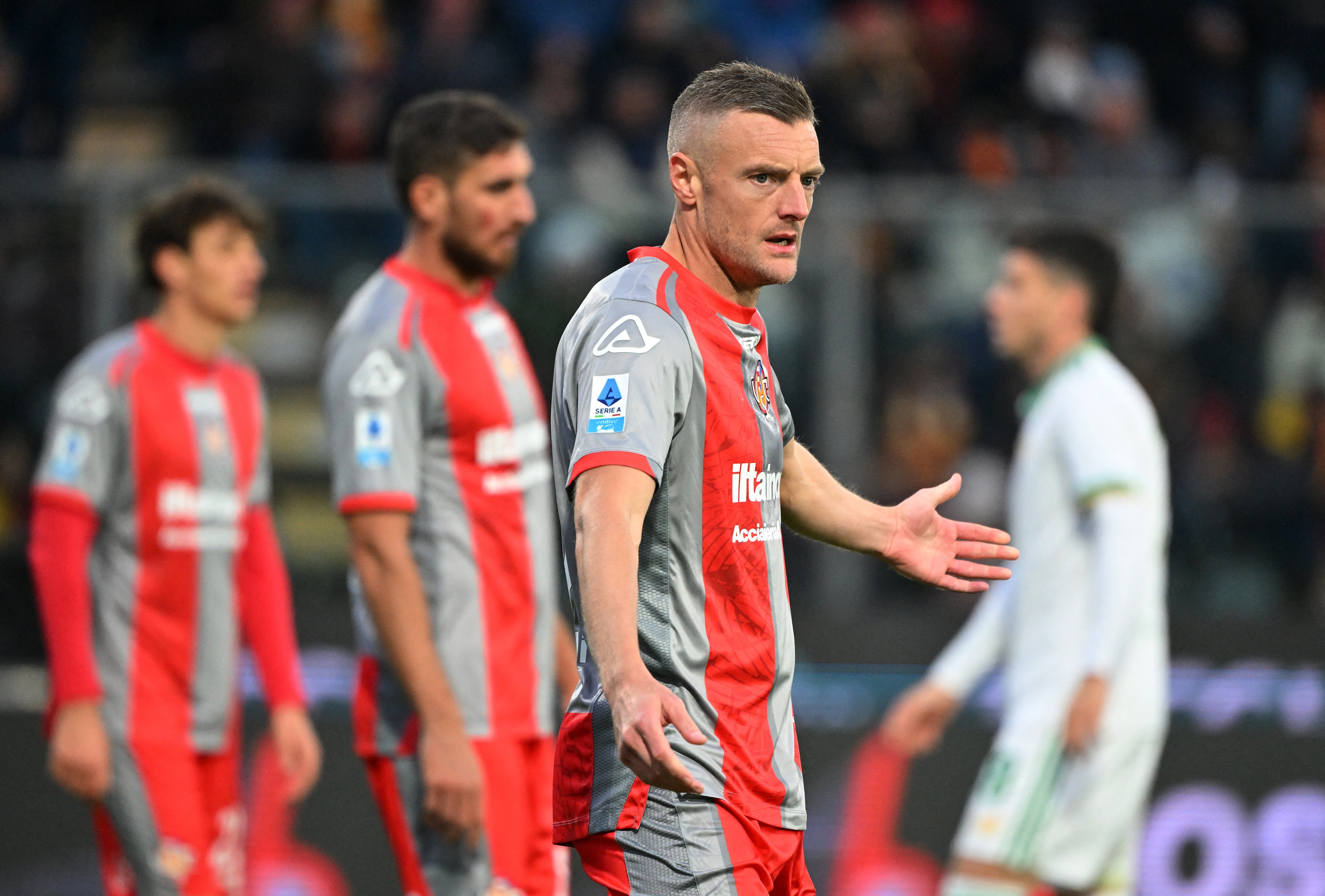 Jamie Vardy plays for Cremonese in the Serie A. (Image: Reuters)