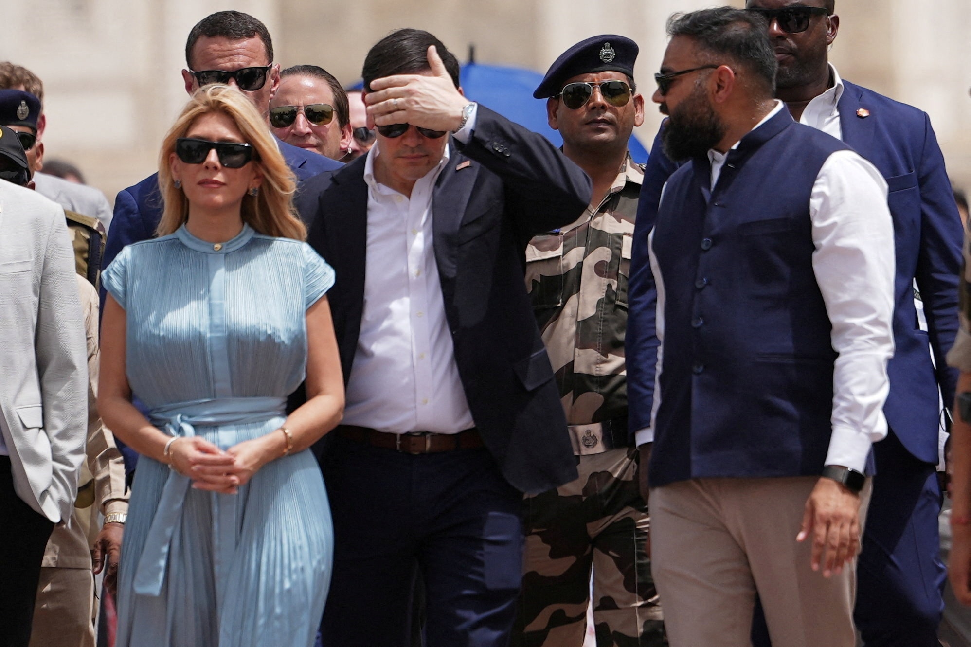 Rubio in Taj Mahal