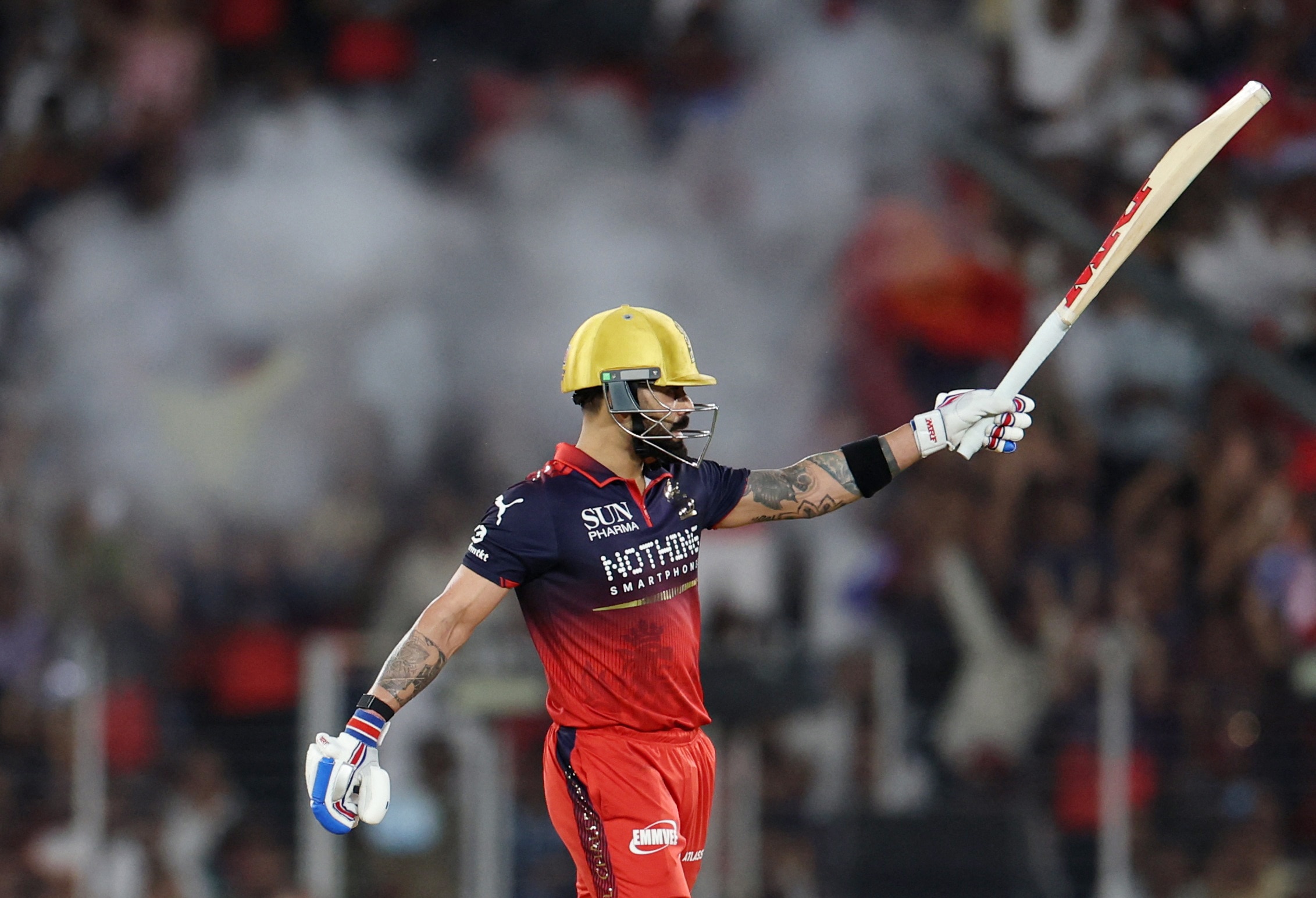 Virat Kohli steps up for his side in yet another final. (Image: Reuters)