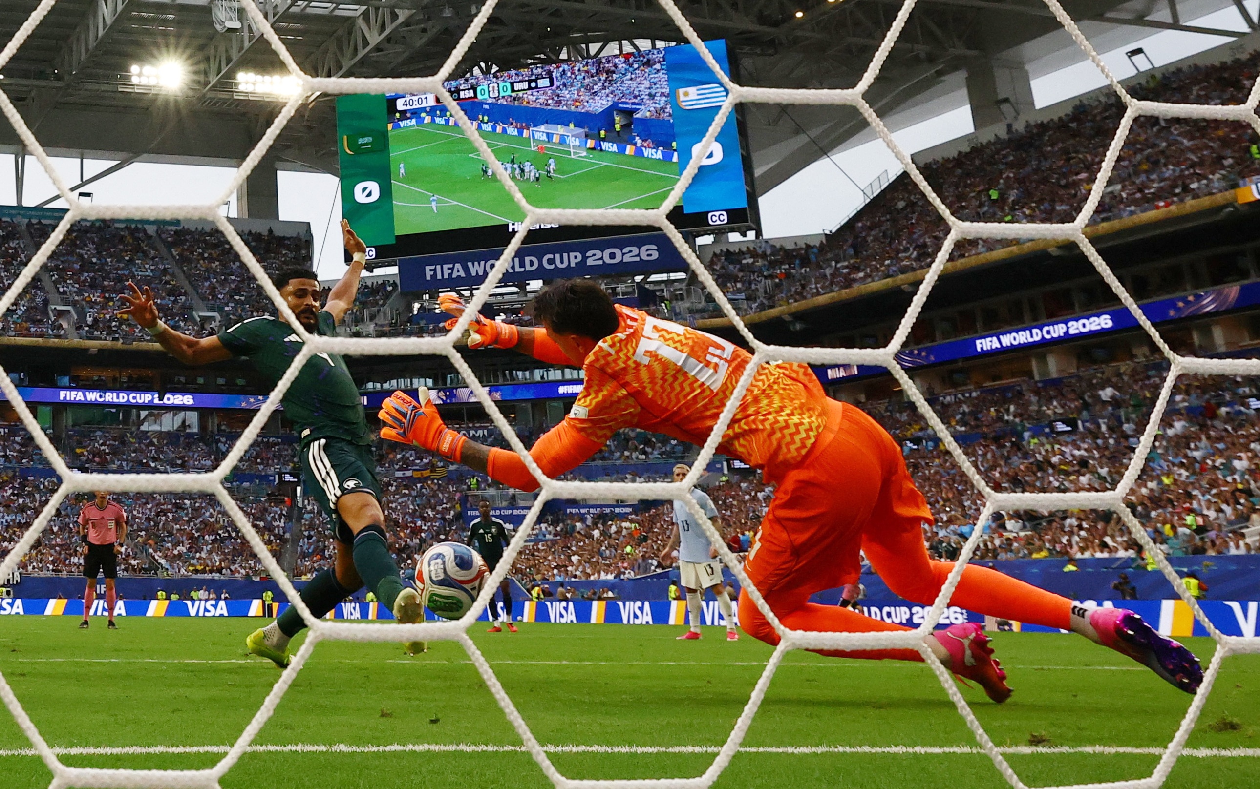 Saudi Arabia might not have been the dominant side but they made it count. (Image: Reuters)