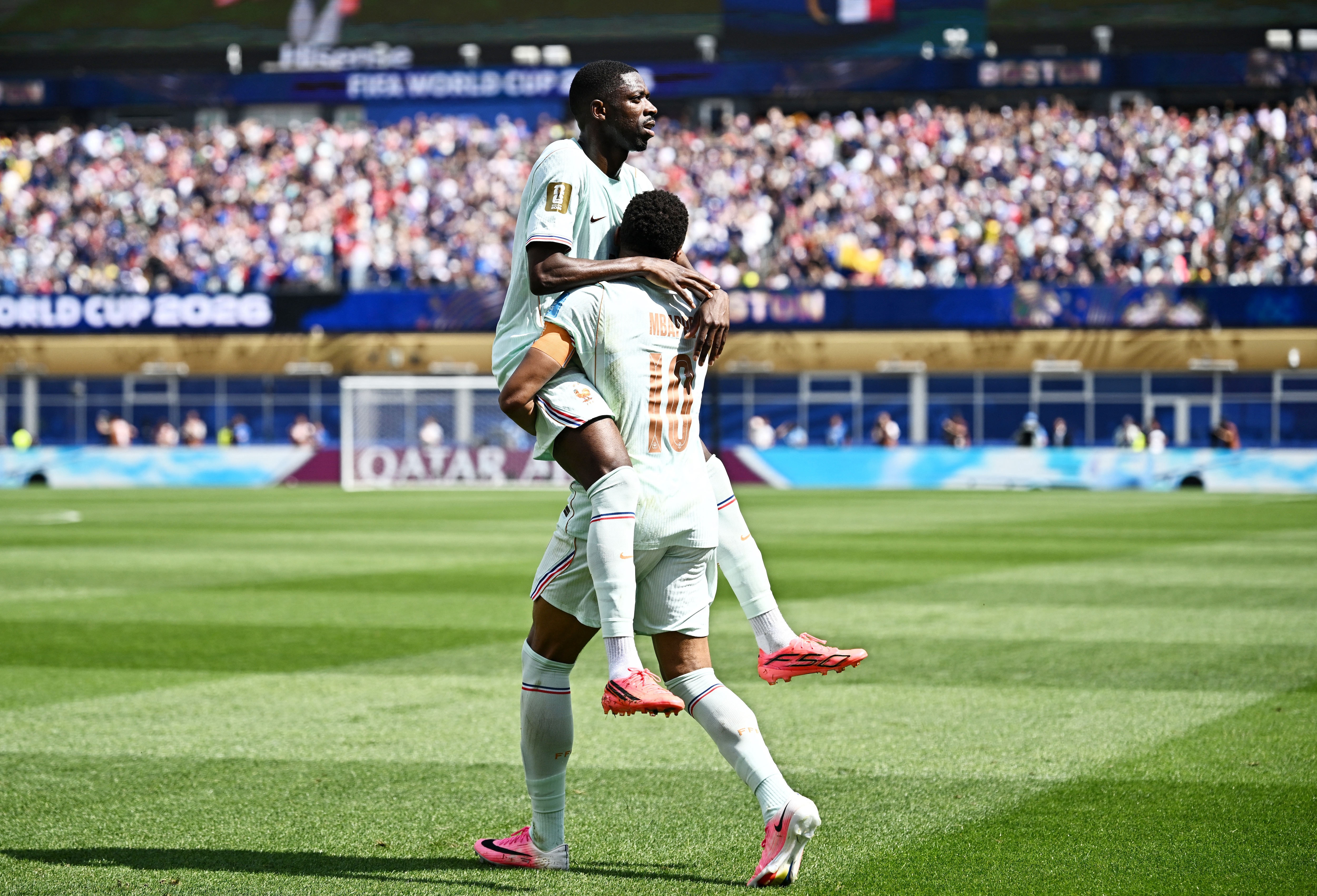 Dembele and Mbappe are France's keys in the attack. (Image: Reuters)