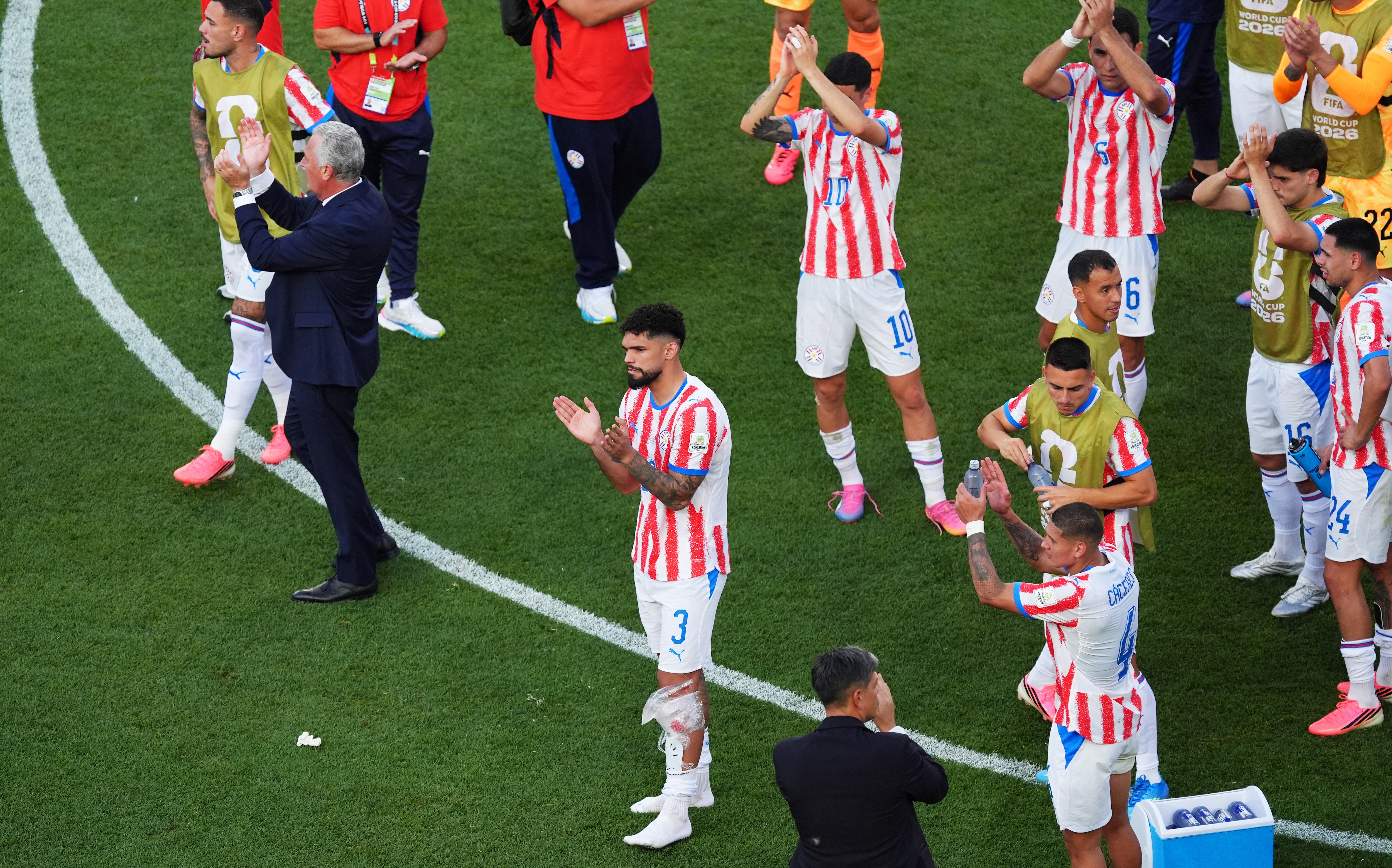 Paraguay showed their grit and determination to make heavy-hitters France fight for their win in the Round of 16. (Image: Reuters)