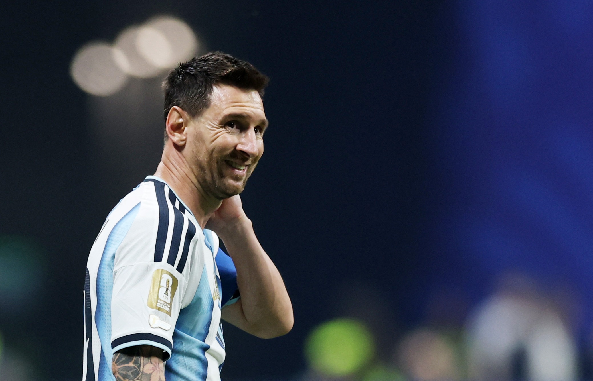 Argentina's Lionel Messi missed a penalty against Egypt in the Round of 16 of the FIFA World Cup. (Image: Reuters)