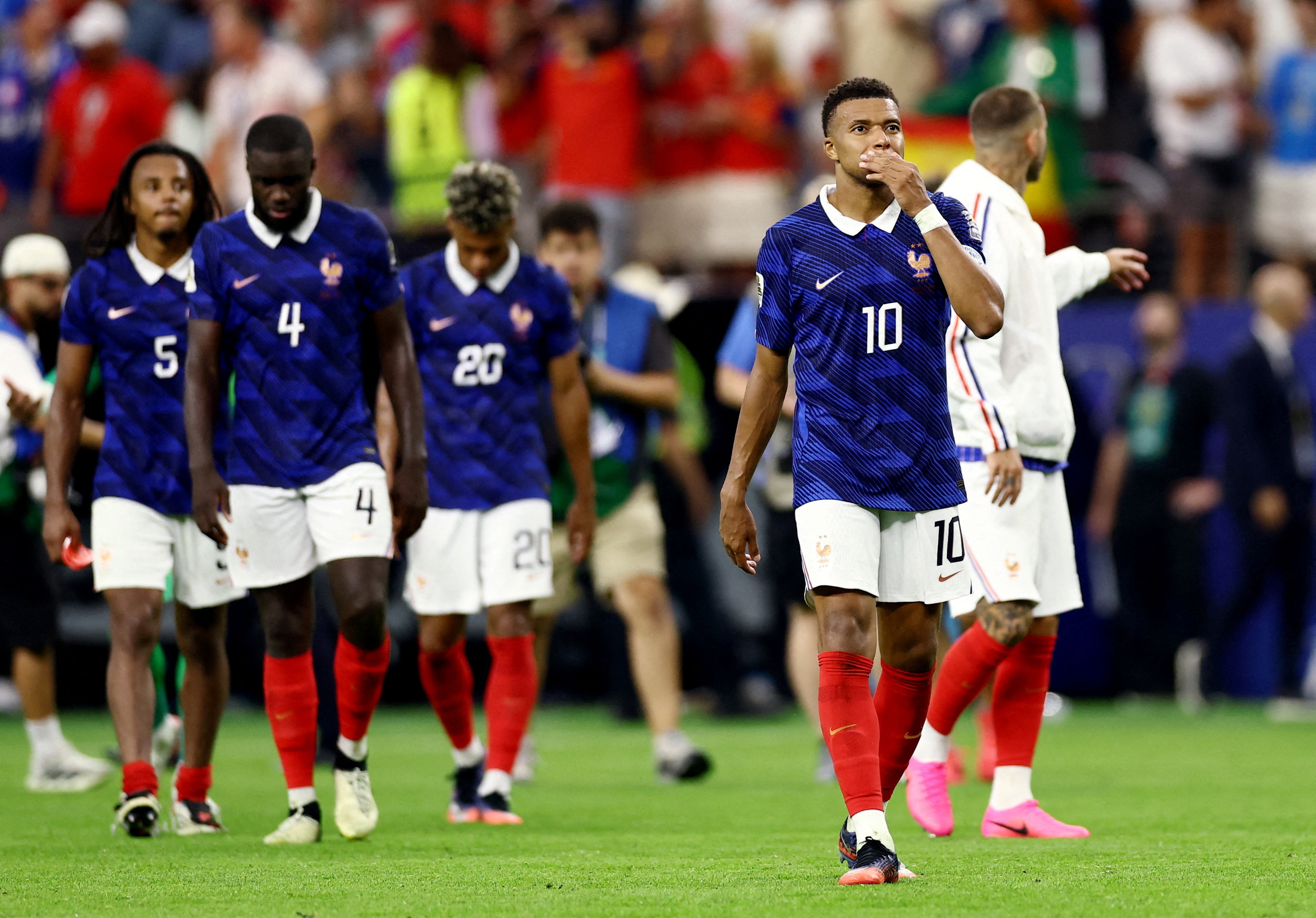 Kylian Mbappe and the French attack were neutralised by Spain in the FIFA World Cup semifinal. (Image: Reuters)