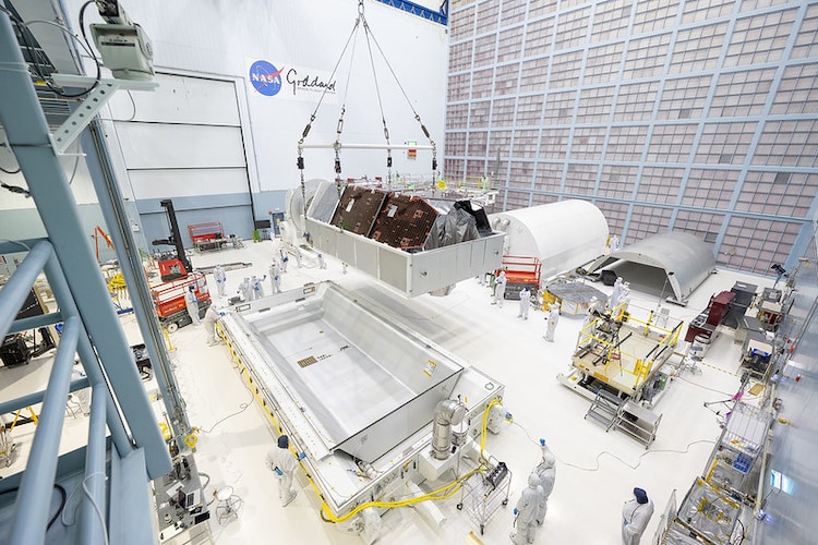 The Nancy Grace Roman Telescope is seen at the Nasa space facility. (Photo: Nasa)