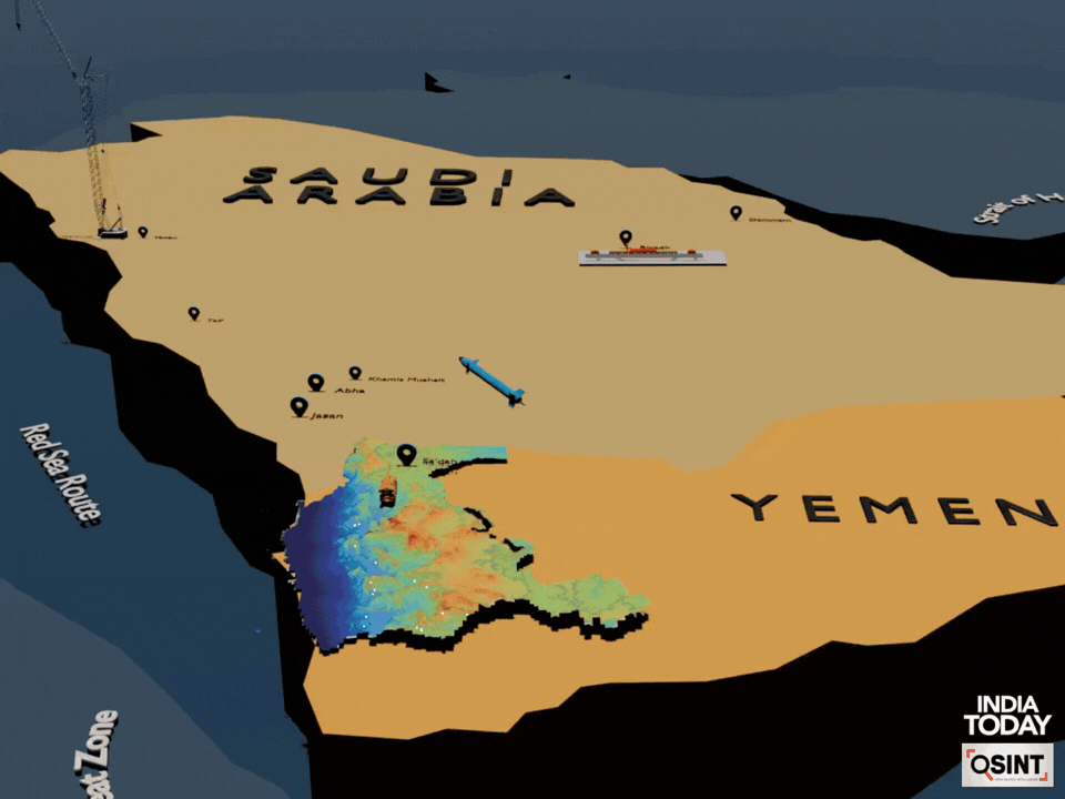 Houthis struck Saudi Arabia
