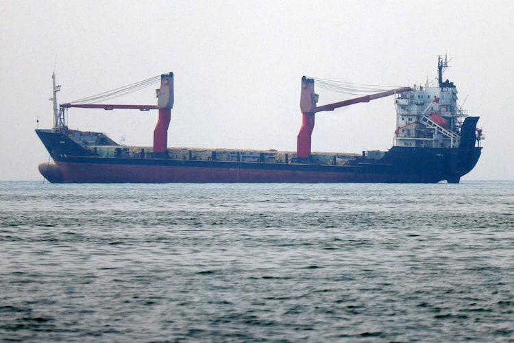 An image of a shipping vessel, illustrating trade. (Photo: AFP)