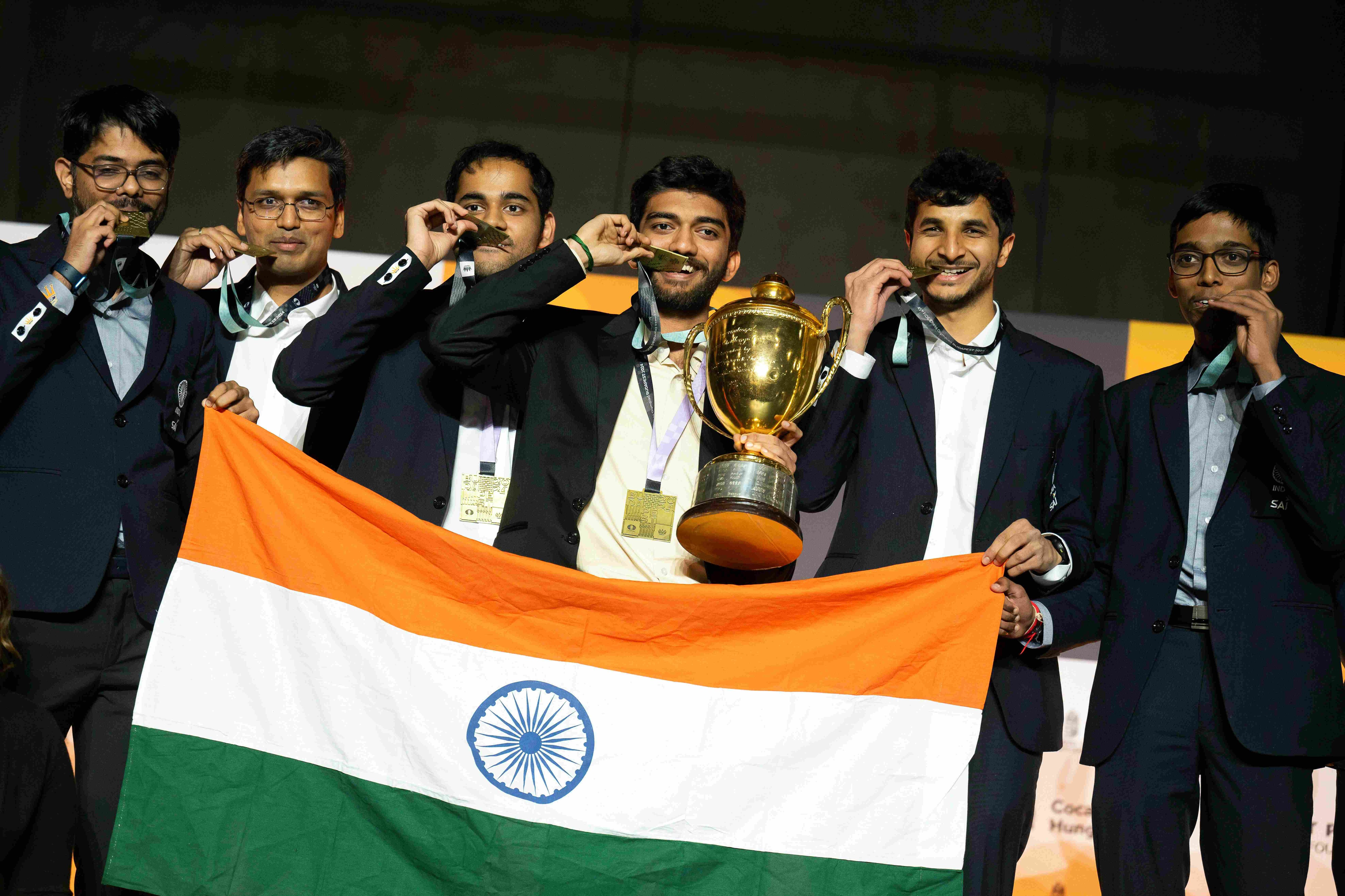 India won for the first time in Chess Olympiad