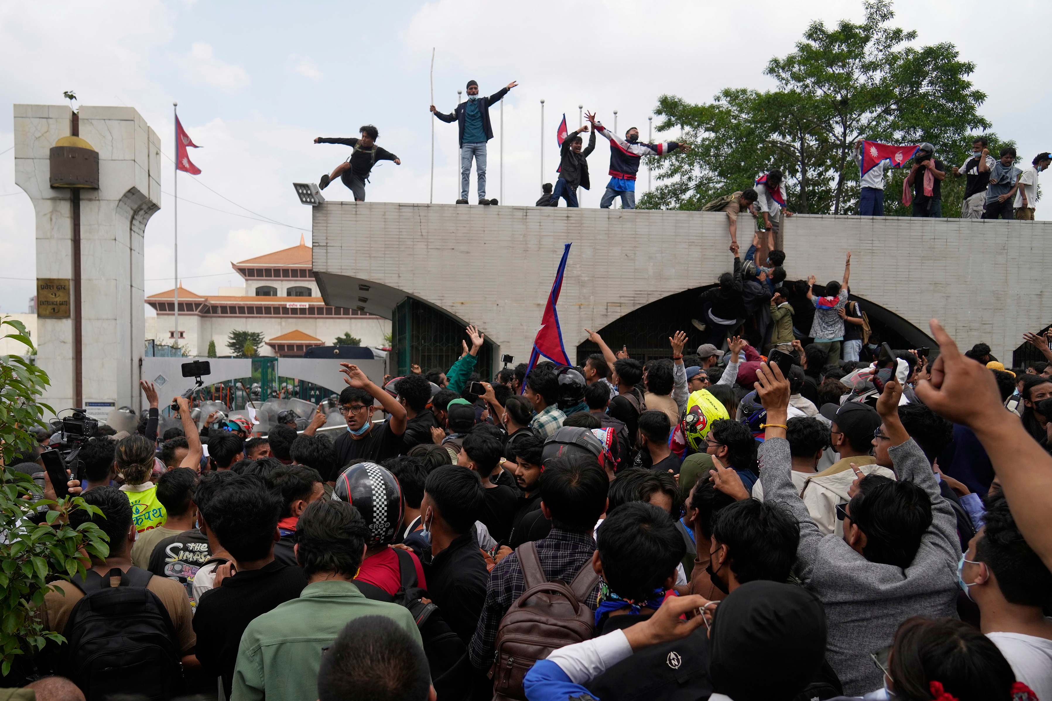 nepal protests 