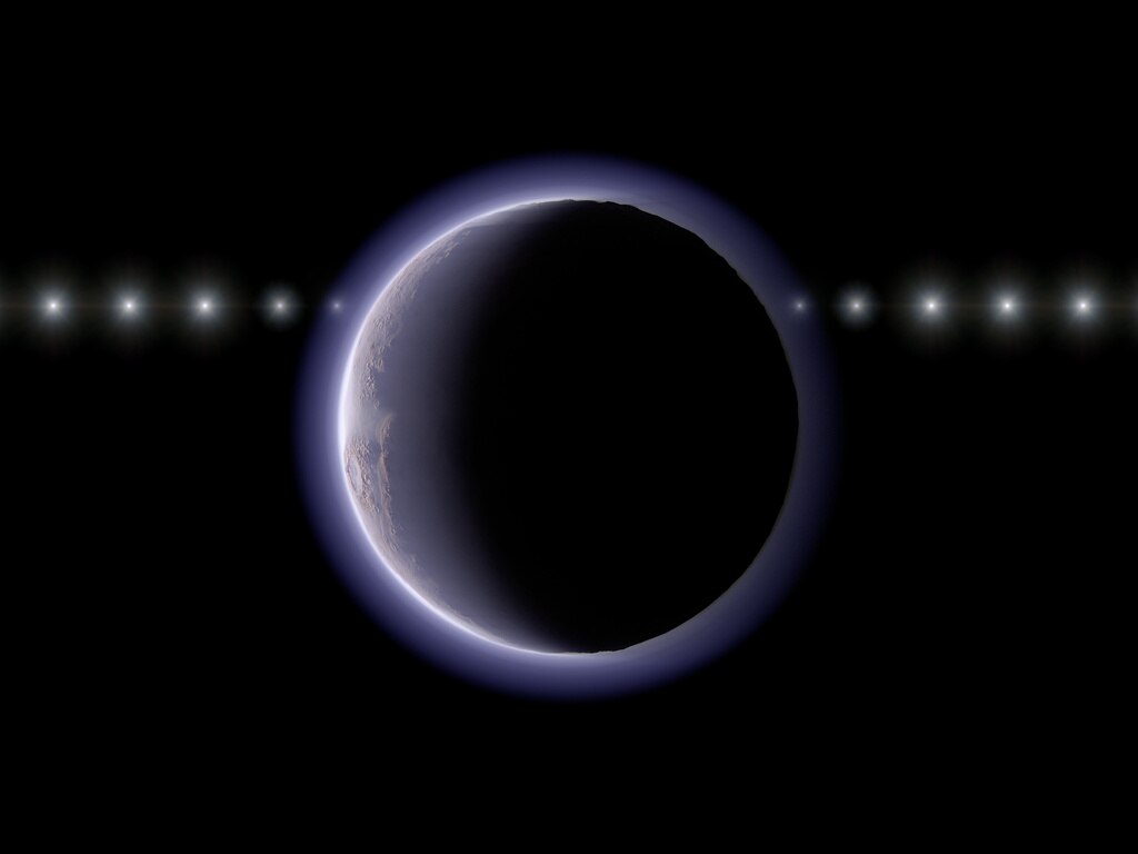 This image shows an artistâs impression of the trans-Neptunian object. (Photo: AP)