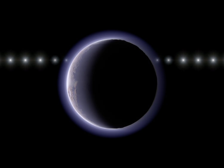 This image shows an artistâs impression of the trans-Neptunian object. (Photo: AP)