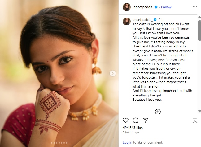 Anit Padada Post on Siara. (Credit: Instagram)