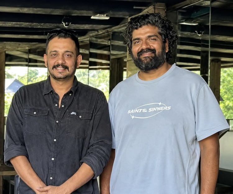 Director Chidambaram (left) and writer Jeetu Madhavan (right)