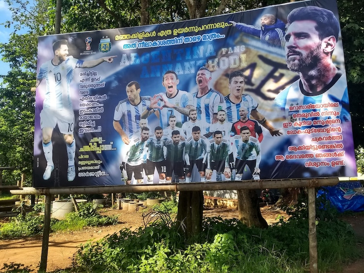 Kerala has been avid supporters of South American nations like Brazil and Argentina. (Image: @mohanstatsman)