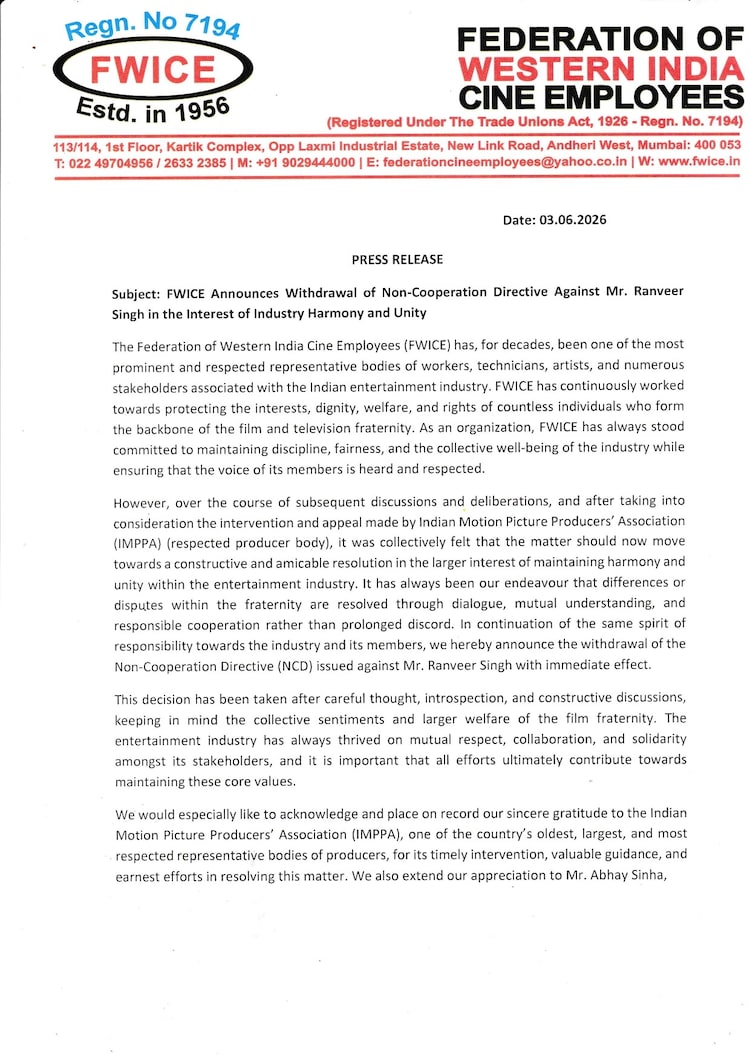 FWICE Withdrawal Notice Page 1