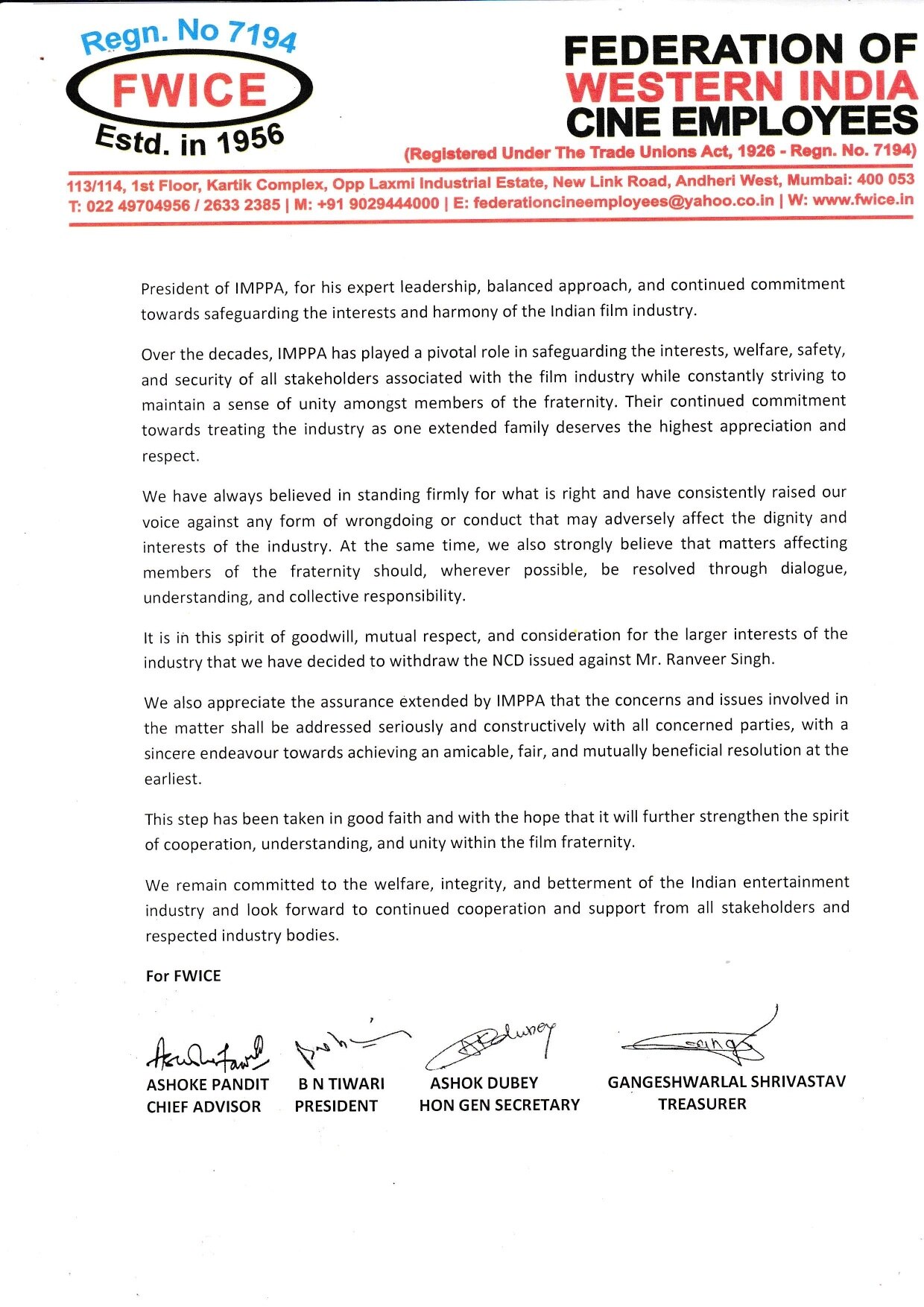 FWICE Withdrawal Notice Page 2