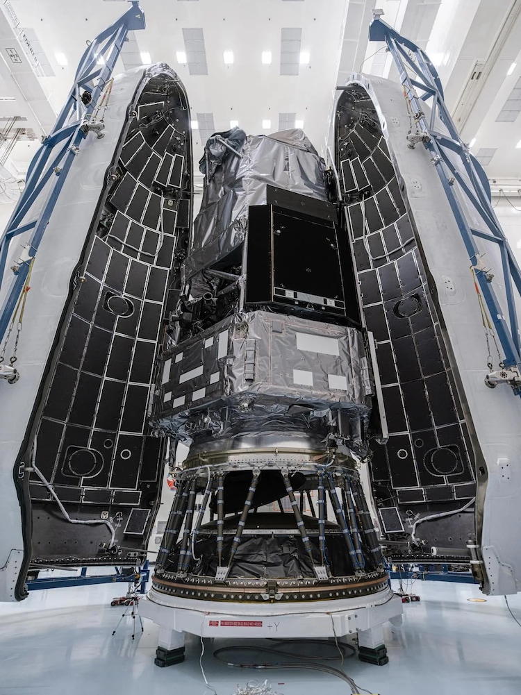 The Nancy Grace Roman Telescope is seen at the Nasa space facility. (Photo: Nasa)