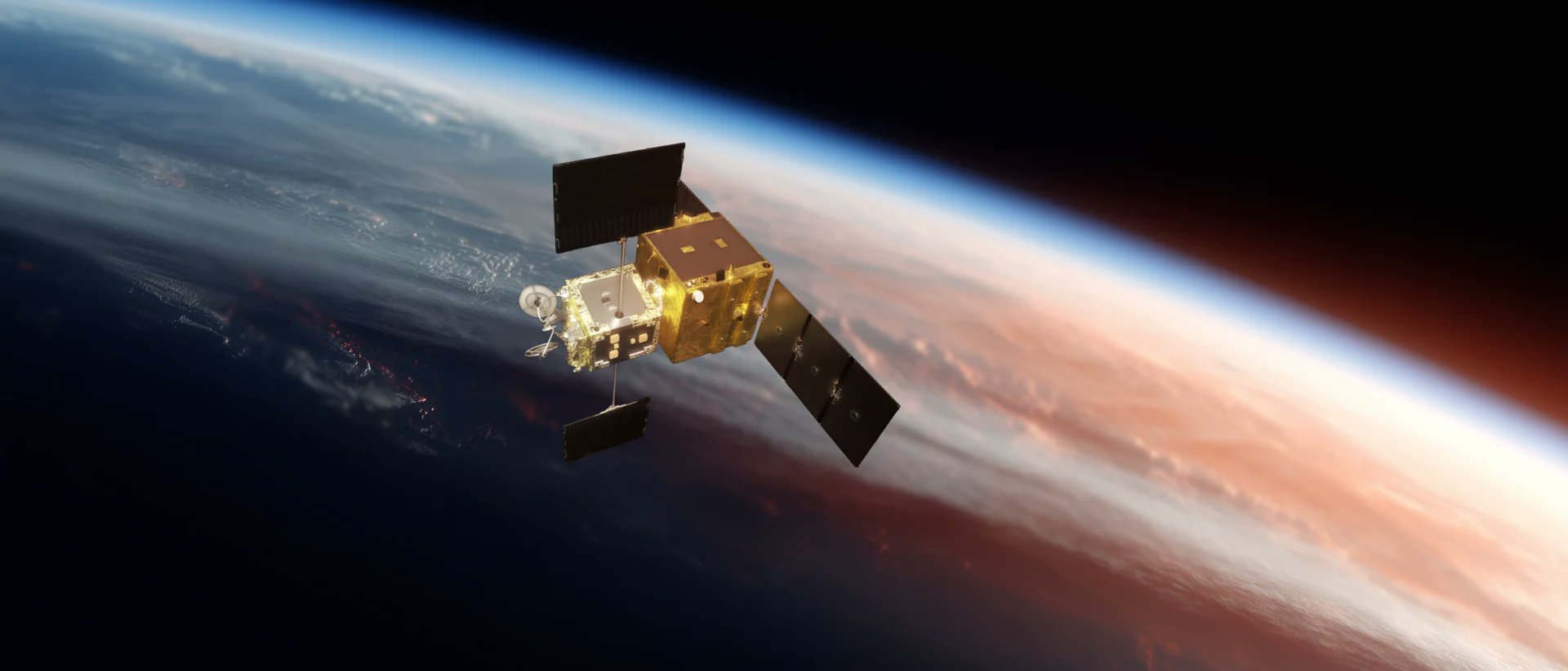 An artist's concept of a satellite in space. (Photo: Astroscale)