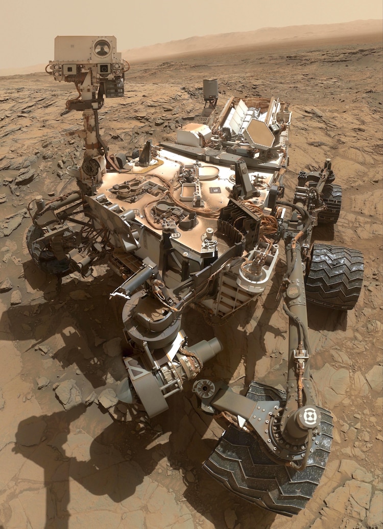 Nasa's Curiosty Rover is pictured on Mars. (Photo: Nasa)