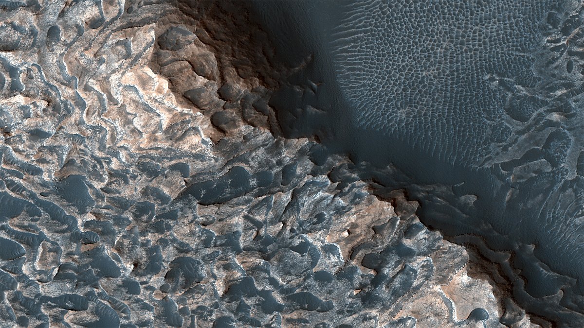 The Arabia Terra region on Mars as captured by the Nasa rover. (Photo: Nasa)