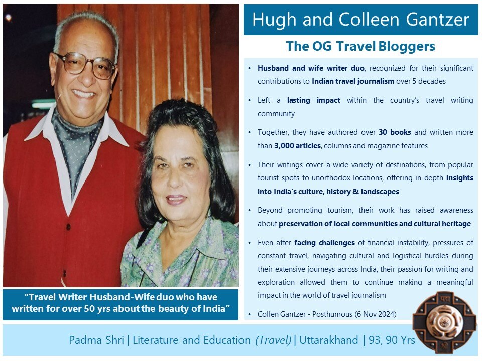 Hugh and Colleeen Gantzer.