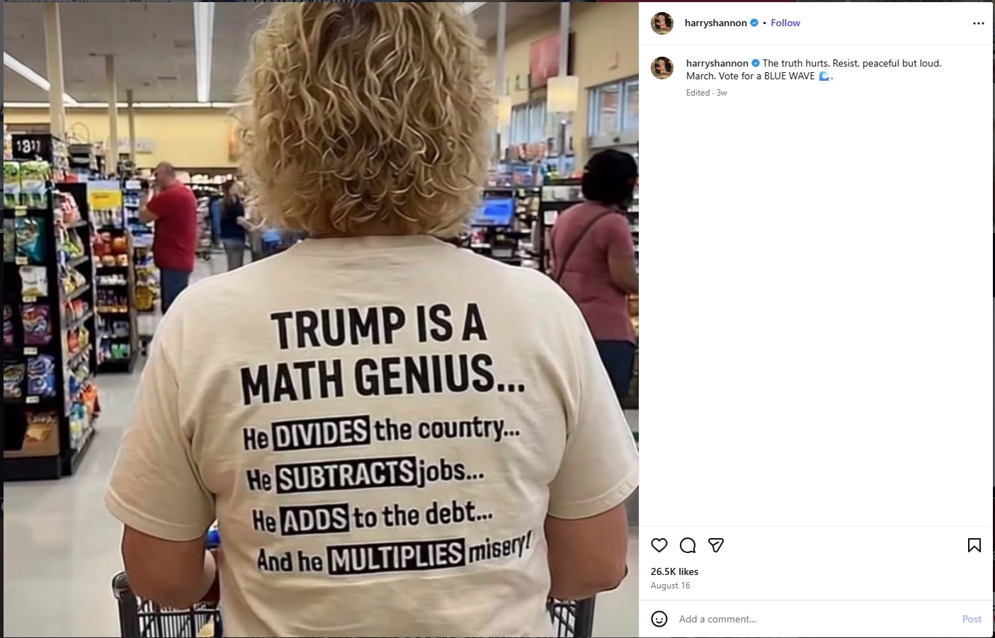 India Today Fact Check found that a US-based social media user shared the original photo, which featured Donald Trump's name.