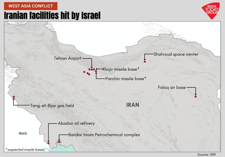 इजराइल के हवाई हमले और ईरान के मिसाइल हमले की कहानी 2