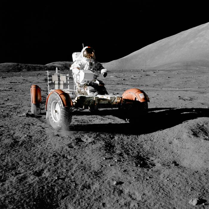 Until last week, Apollo 17 was the last time humans left low-earth orbit to visit the Moon. (Photo: OIST)