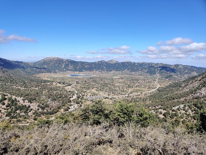 The Omalos plateau in Crete, Greeze, where the moth was discovered. (Photo: Peter Huemer)