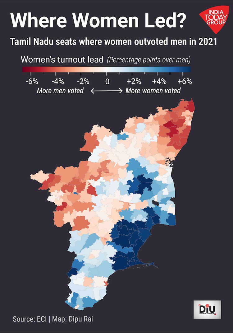 In three of four party manifestos for the Assembly elections in West Bengal and Tamil Nadu, the most used word was âwomenâ.
