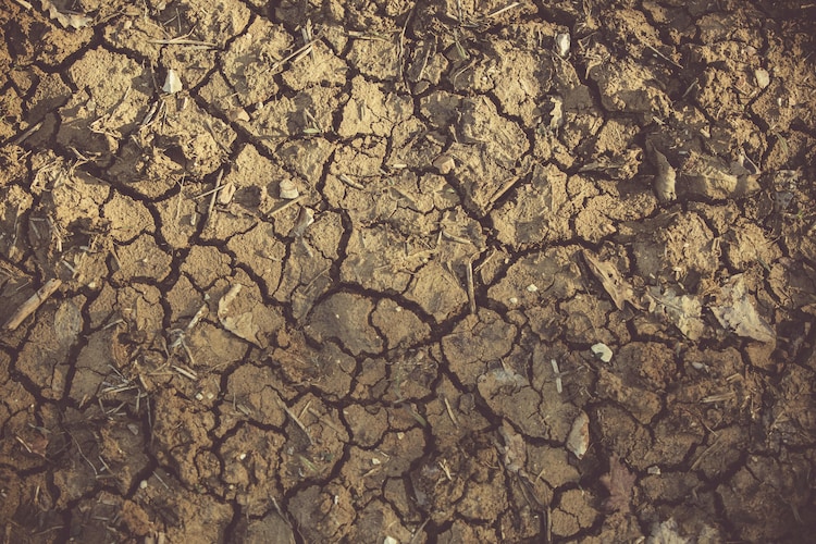 Close-up of cracked, arid soil due to a drought, illustrating El Nino impacts. (Photo: Pexels)