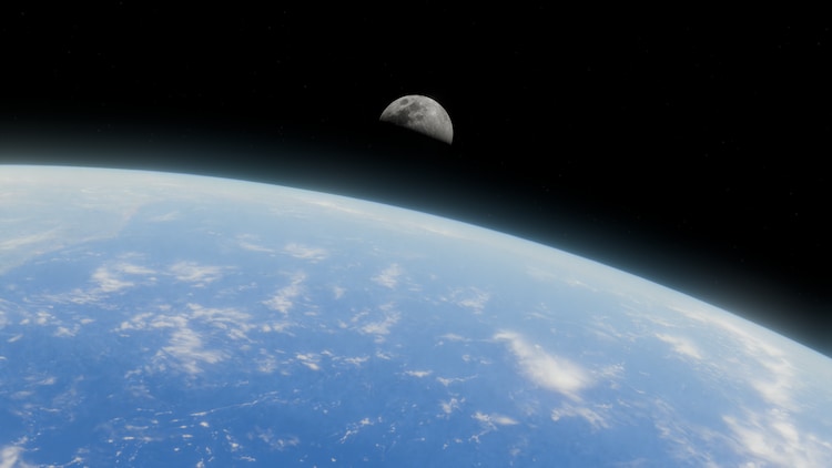 A view of Earth and the Moon as seen from outer space. (Photo: Pexels)