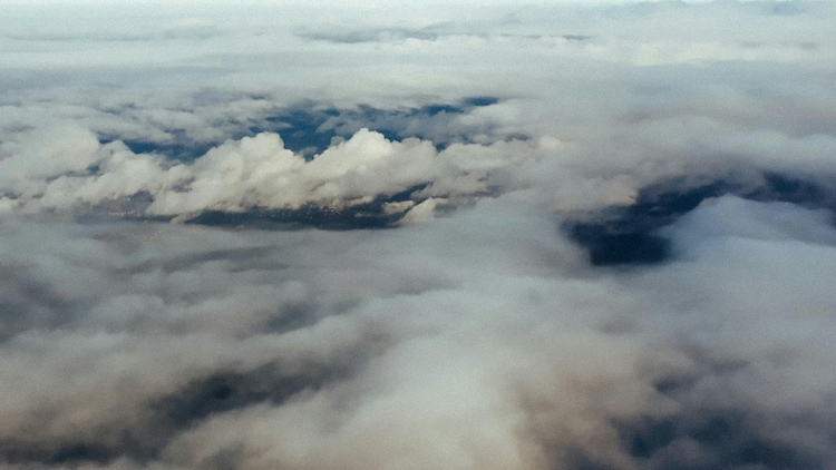 An aerial view of the sky illustrating the atmosphere. (Photo: Pexels)