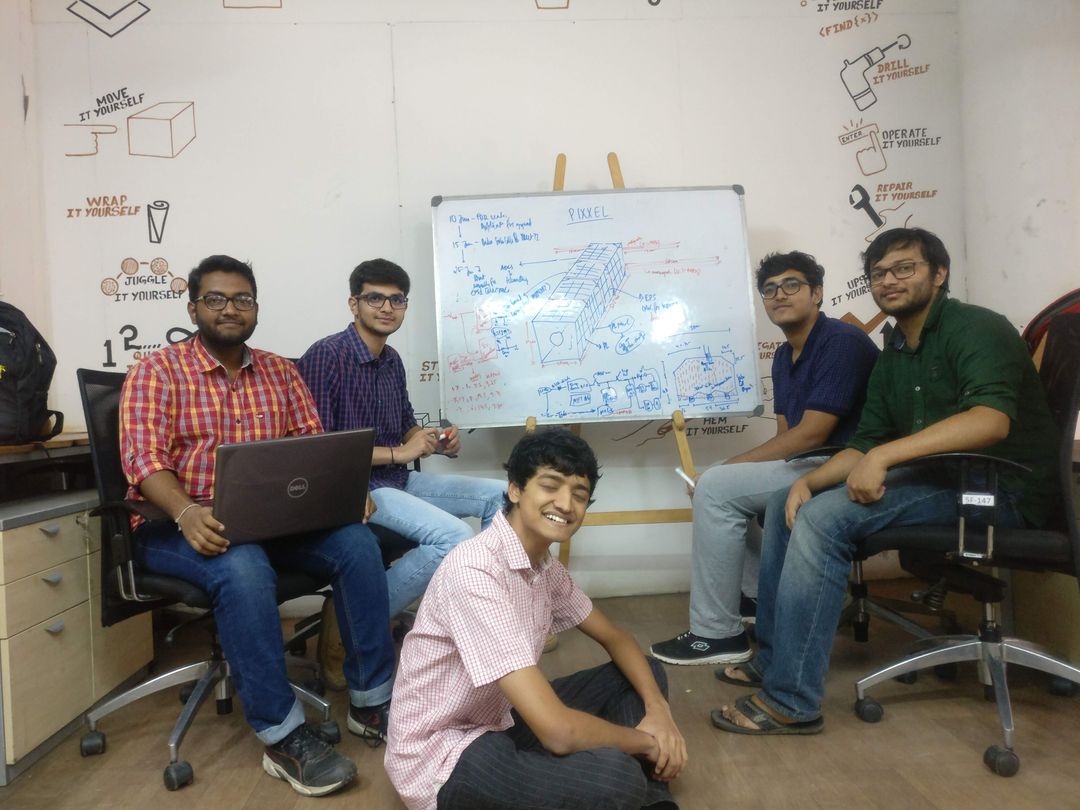Pixxel founding team. (Photo credit: Pixxel)