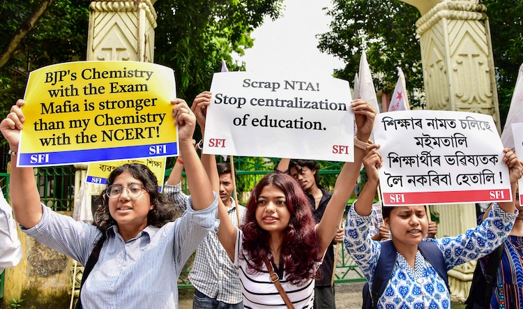 NEET paper leak