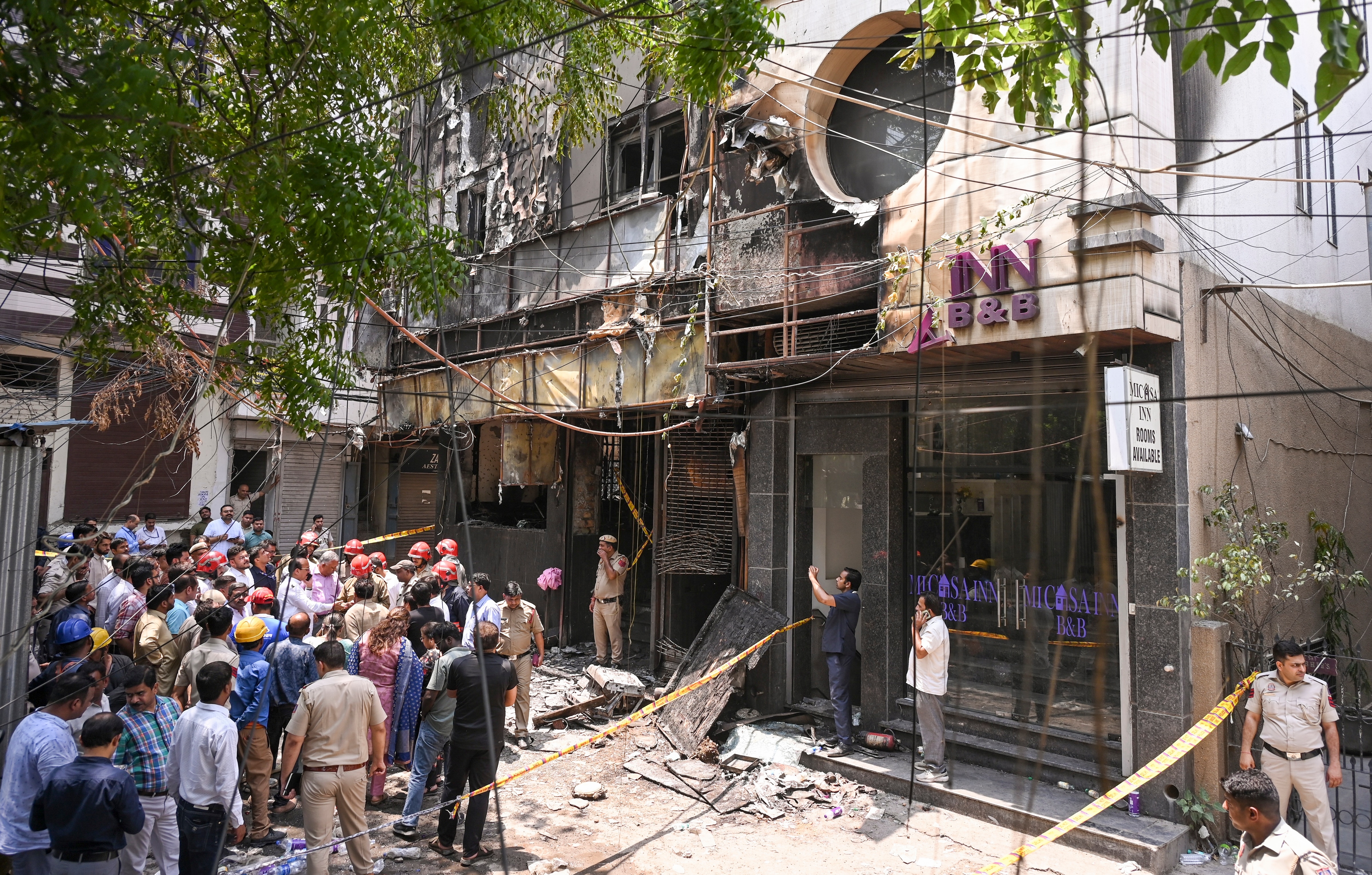 Delhi Malviya Nagar fire